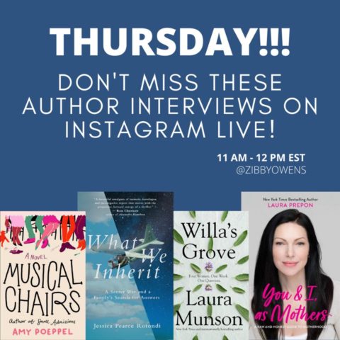 Live interview with zibby owens